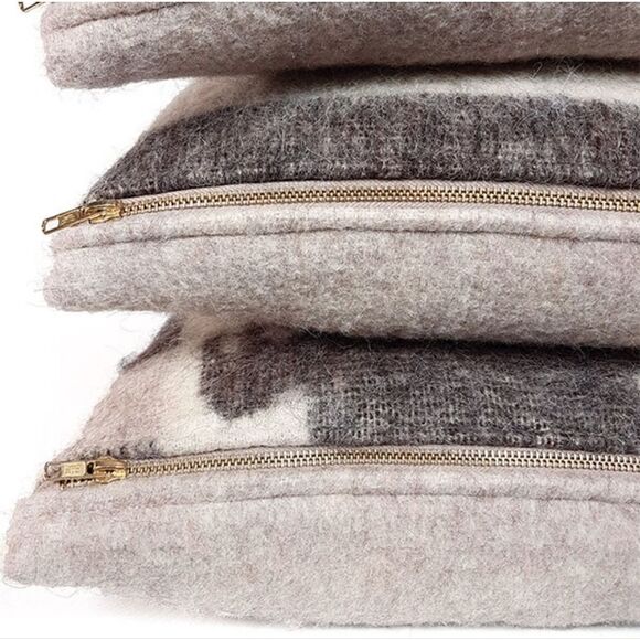 Alpaca Fringe Lumbar Pillow - Picture 5 of 6